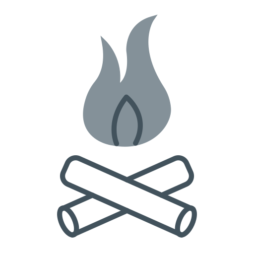 hoguera icono gratis