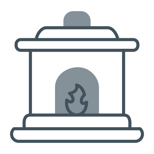 Fireplace free icon