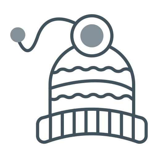 gorro de punto icono gratis