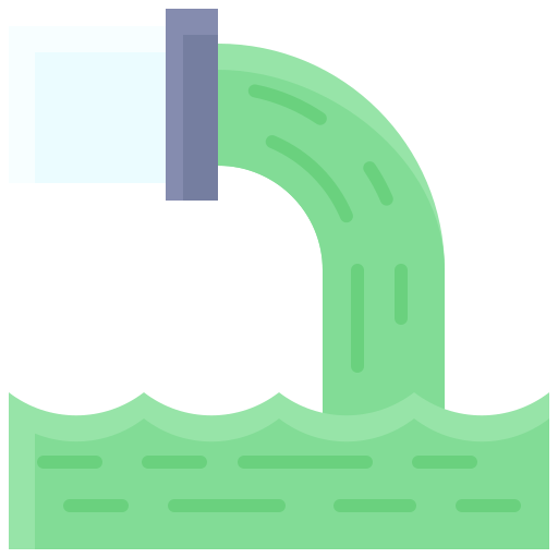 aguas residuales icono gratis