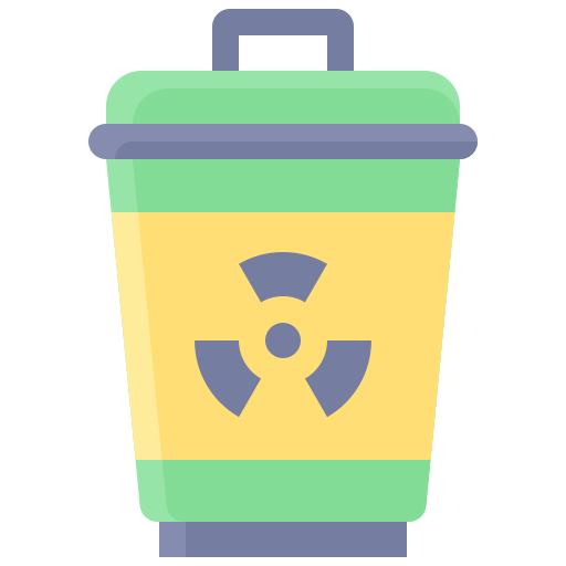 radioactivo icono gratis