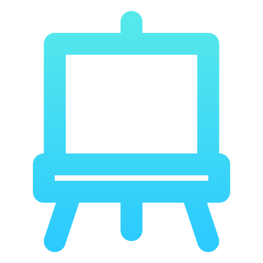 Easel free icon