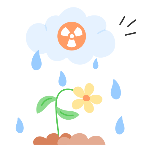 pluie acide Icône gratuit pluie acide Icône gratuit