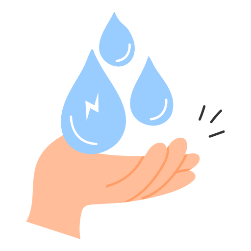 conservación del agua icono gratis