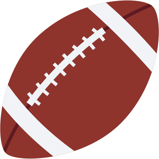 pelota de rugby icono gratis