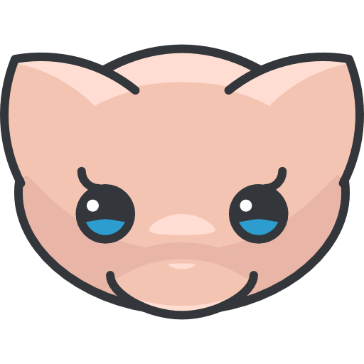 Pokemon Mew Colored Icon In Powerpoint Pptx Png And Editable