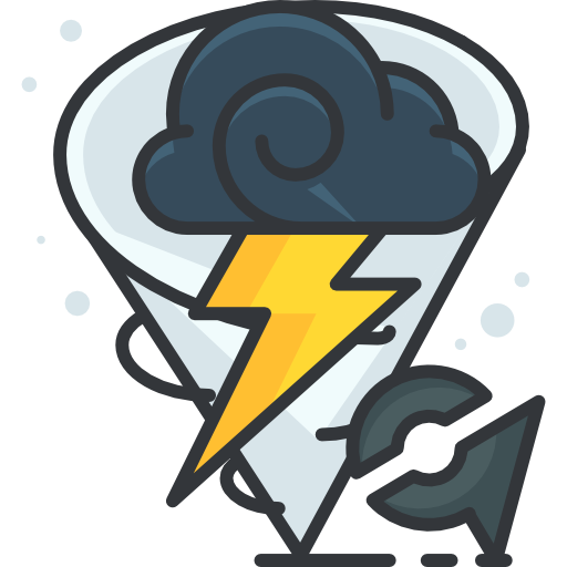 tornado icono gratis