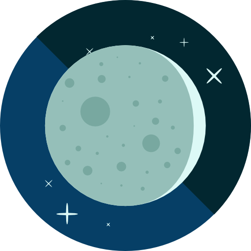 Free Moon Icon - Download in Flat Style