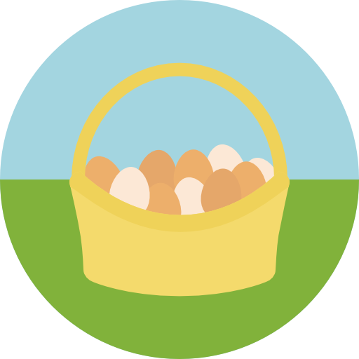 Chocolate egg - Free food icons