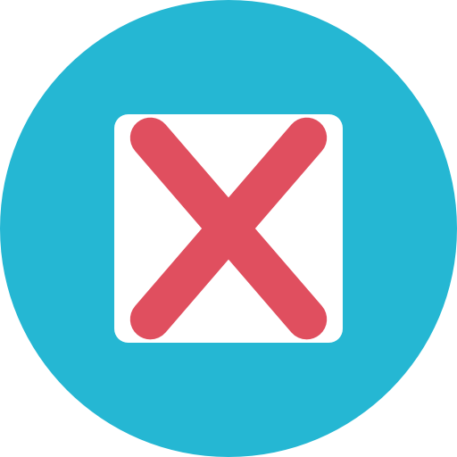 Cancel free icon