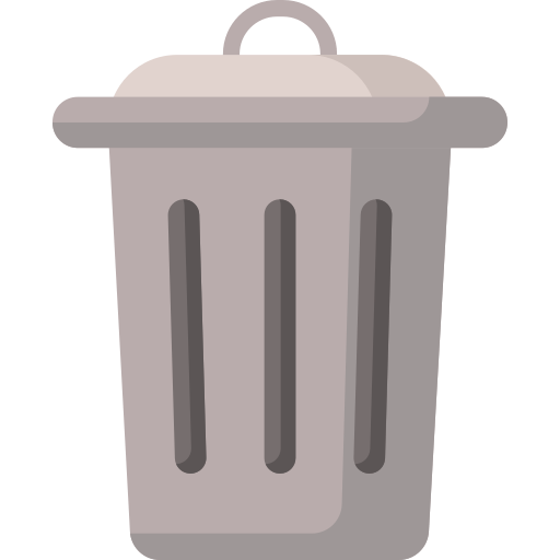 Trash free icon Trash free icon