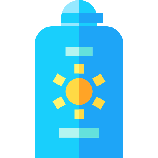 Protector solar icono gratis