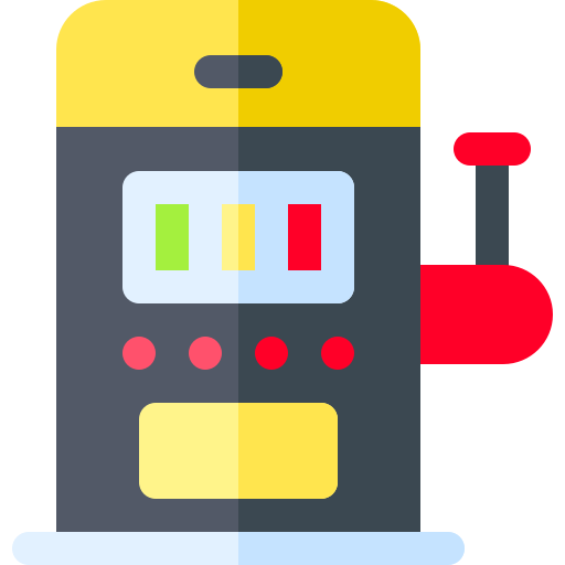 Slot machine Basic Rounded Flat icon