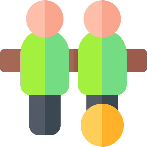 futbolín icono gratis