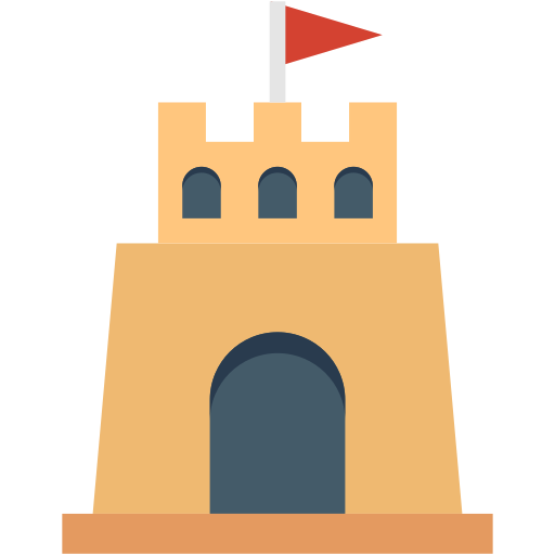 castillo icono gratis