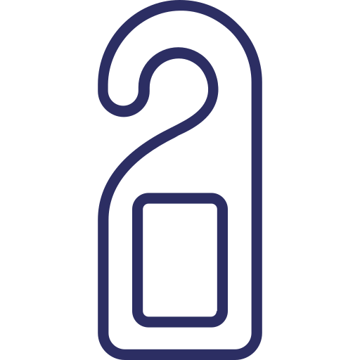 percha para puerta icono gratis