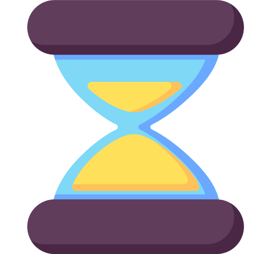 reloj de arena icono gratis