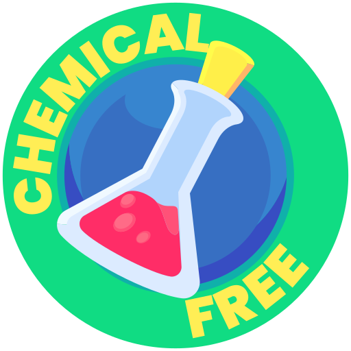 libre de químicos icono gratis