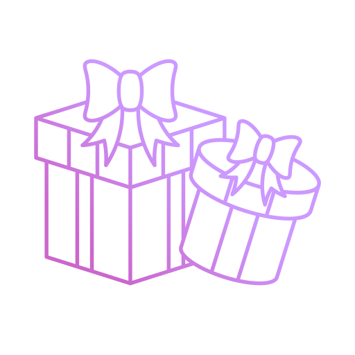 caja de regalo icono gratis