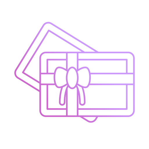 tarjeta de regalo icono gratis