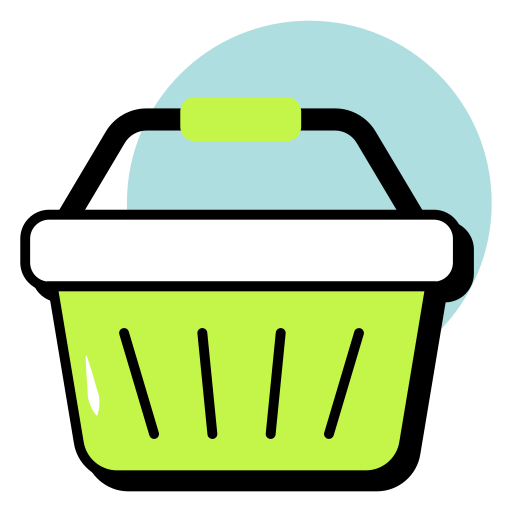 cesta de compras grátis ícone