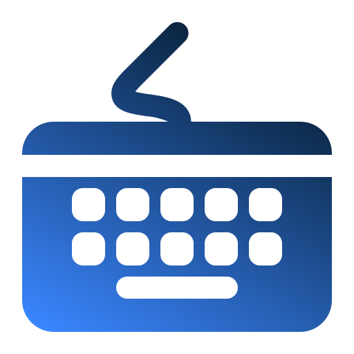 Keyboard free icon