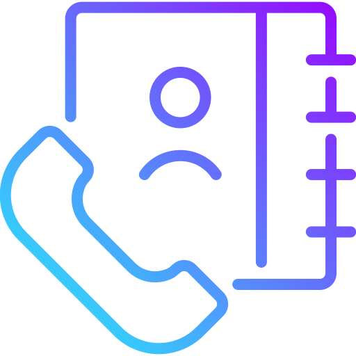 contacto icono gratis