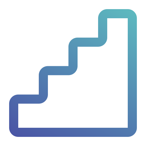 escaleras icono gratis