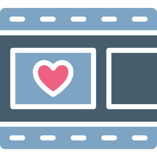 tira de película icono gratis