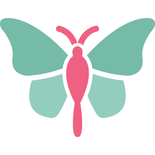 papillon Icône gratuit papillon Icône gratuit