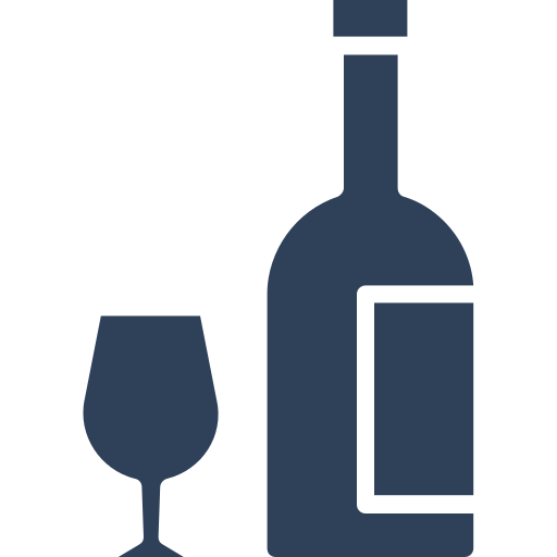 botella de alcohol icono gratis