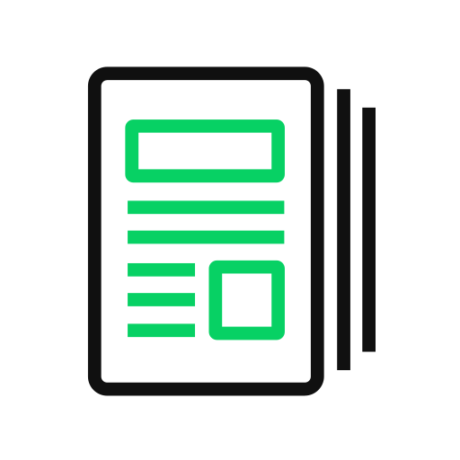 periódico icono gratis