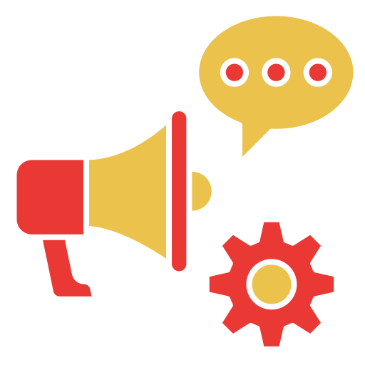 campaña icono gratis