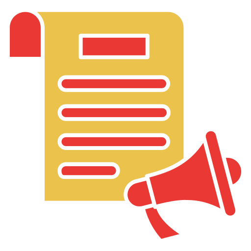 marketing de contenidos icono gratis