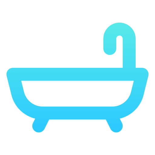 baignoire Icône gratuit baignoire Icône gratuit