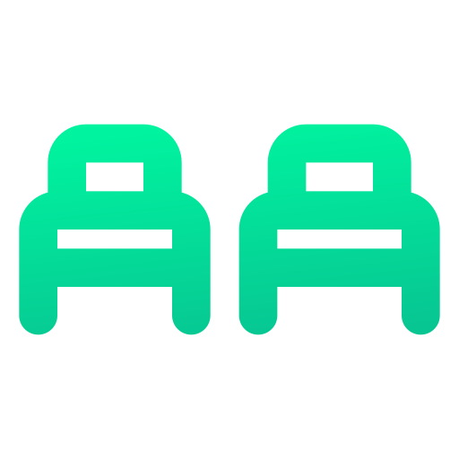 camas gemelas icono gratis