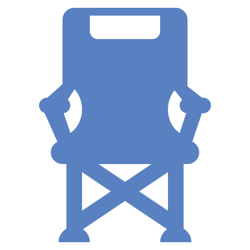 Folding chair free icon Folding chair free icon