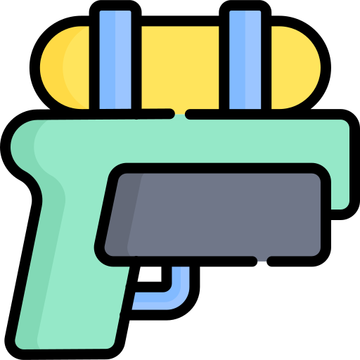 Water gun free icon