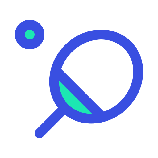 tenis de mesa icono gratis