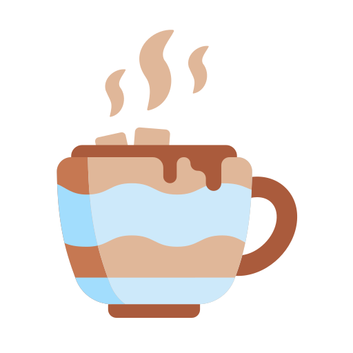 chocolate caliente icono gratis