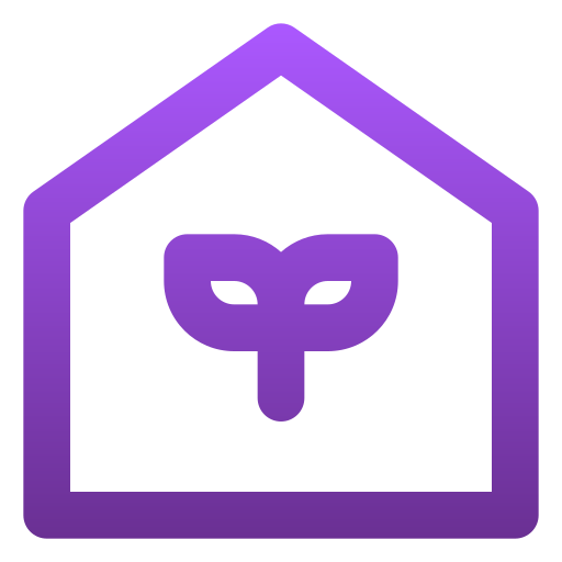 casa verde icono gratis