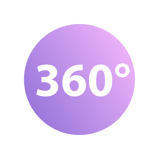 cámara 360 icono gratis