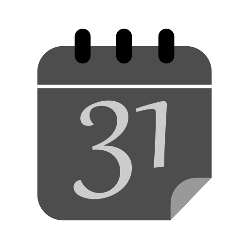 calendario de halloween icono gratis