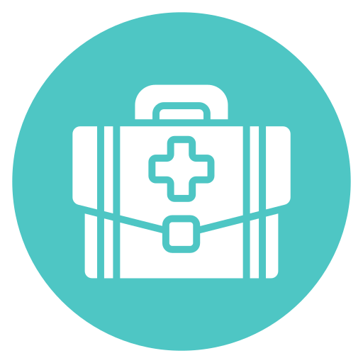 maletín de médico icono gratis