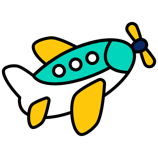 avión icono gratis