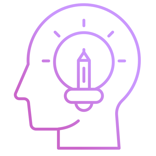 visión inspiradora icono gratis