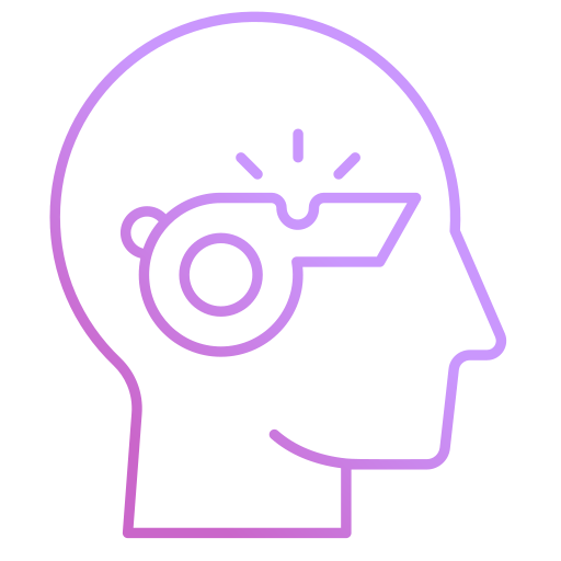 mentalidad de coaching icono gratis