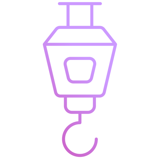 gancho de grúa icono gratis