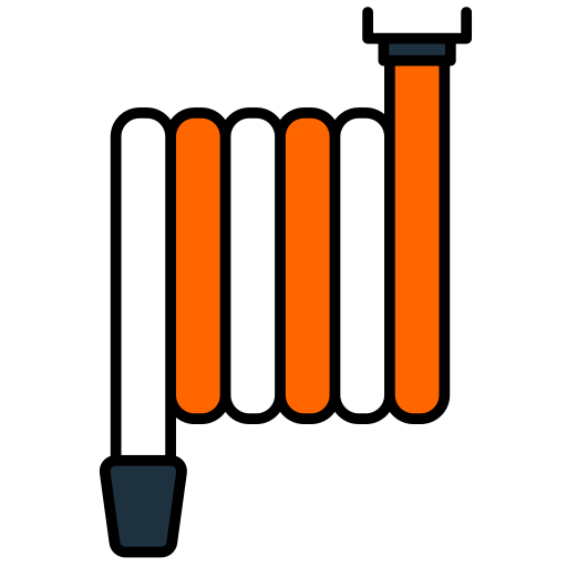 manguera contra incendios icono gratis