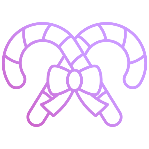 bastón de caramelo icono gratis